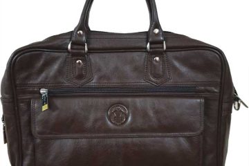 Leather Messenger Bag