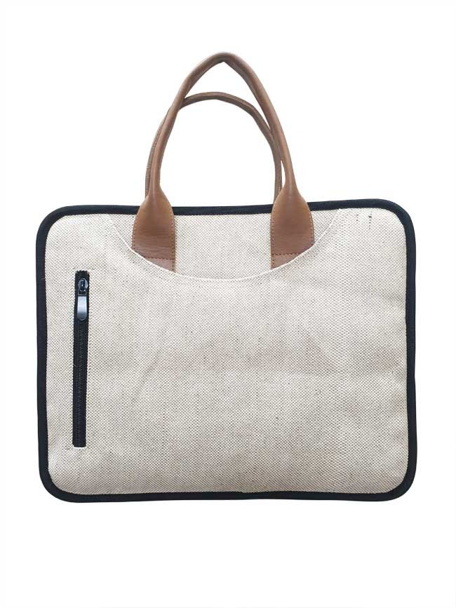 Exclusive Jute Messenger Bag