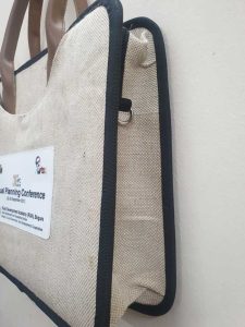 Exclusive Jute Messenger Bag 